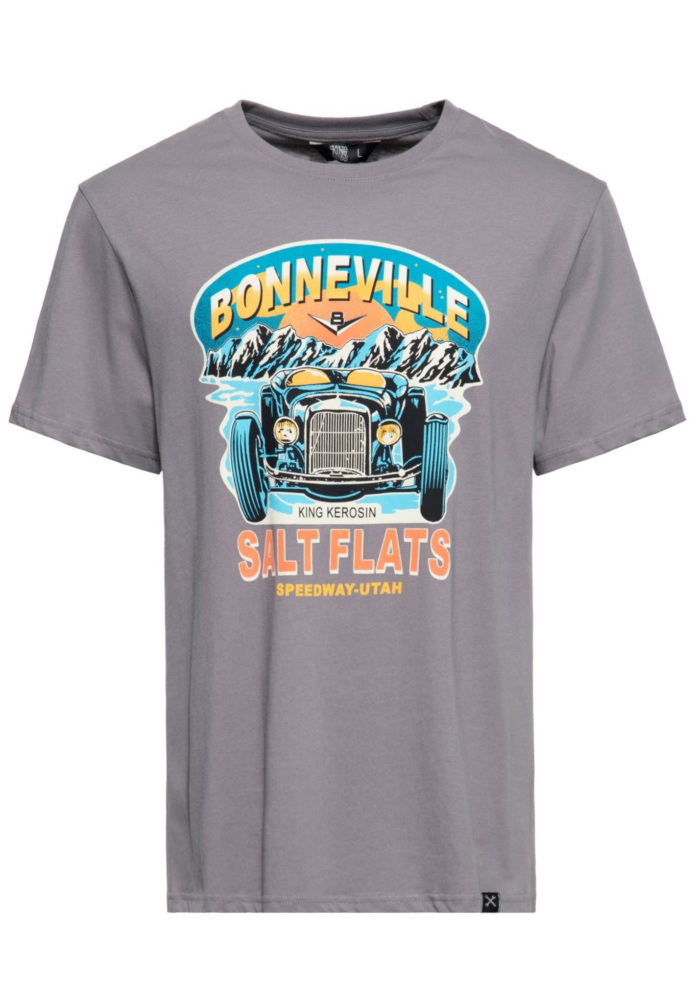 T - Shirt Bonneville - steel grey - Dotty&Dan