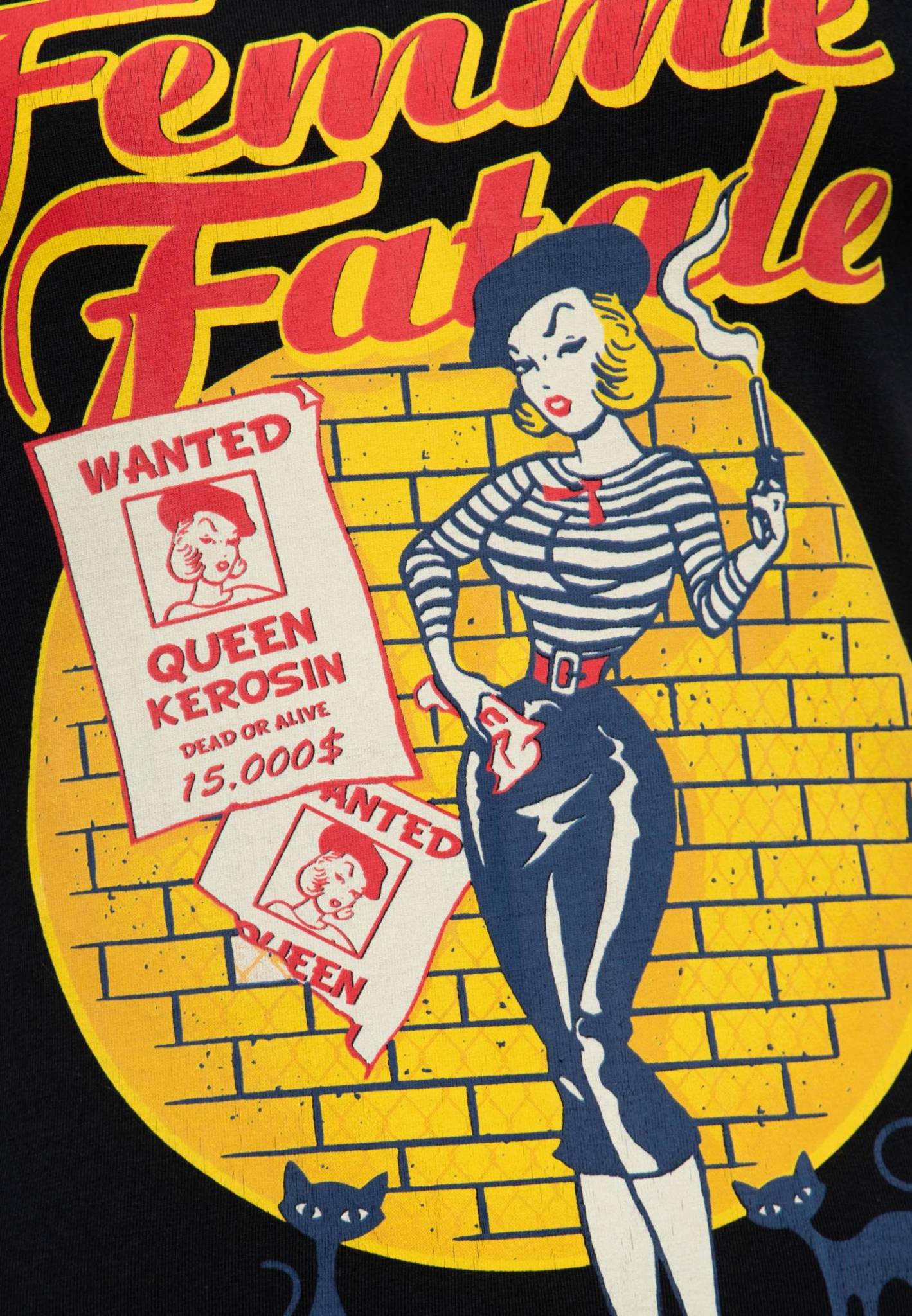 T - Shirt Femme Fatale - black - Dotty&Dan