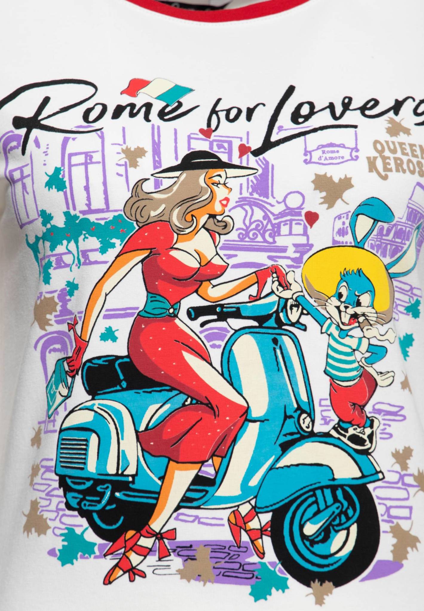 T - Shirt Rome for Lovers - off white - Dotty&Dan