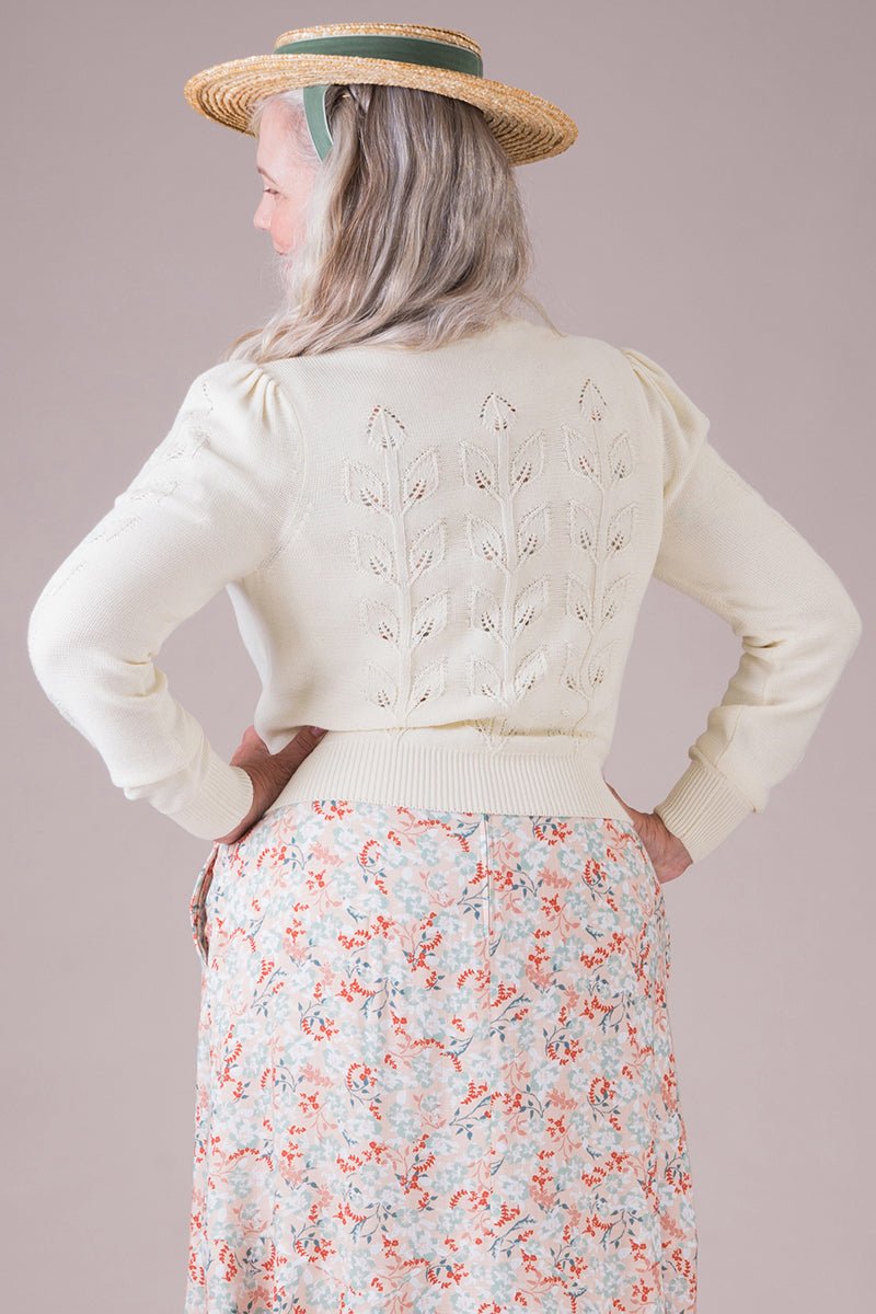 The susie q cardigan - Ivory - Dotty&Dan