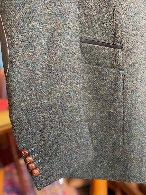 Tweed Sakko Terry - oliv - Dotty&Dan