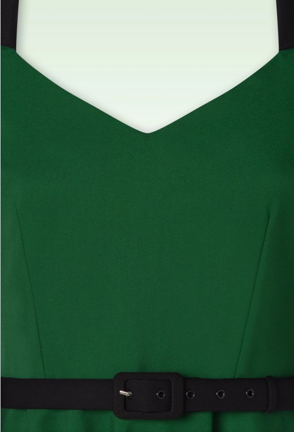 Vanessa Swing Dress - green - Dotty&Dan