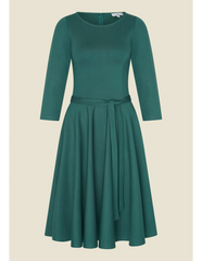 Swingdress Ballerina - forest green punty