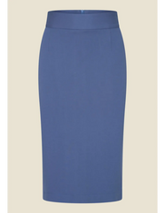 Classic Pencil Skirt - jeans blau