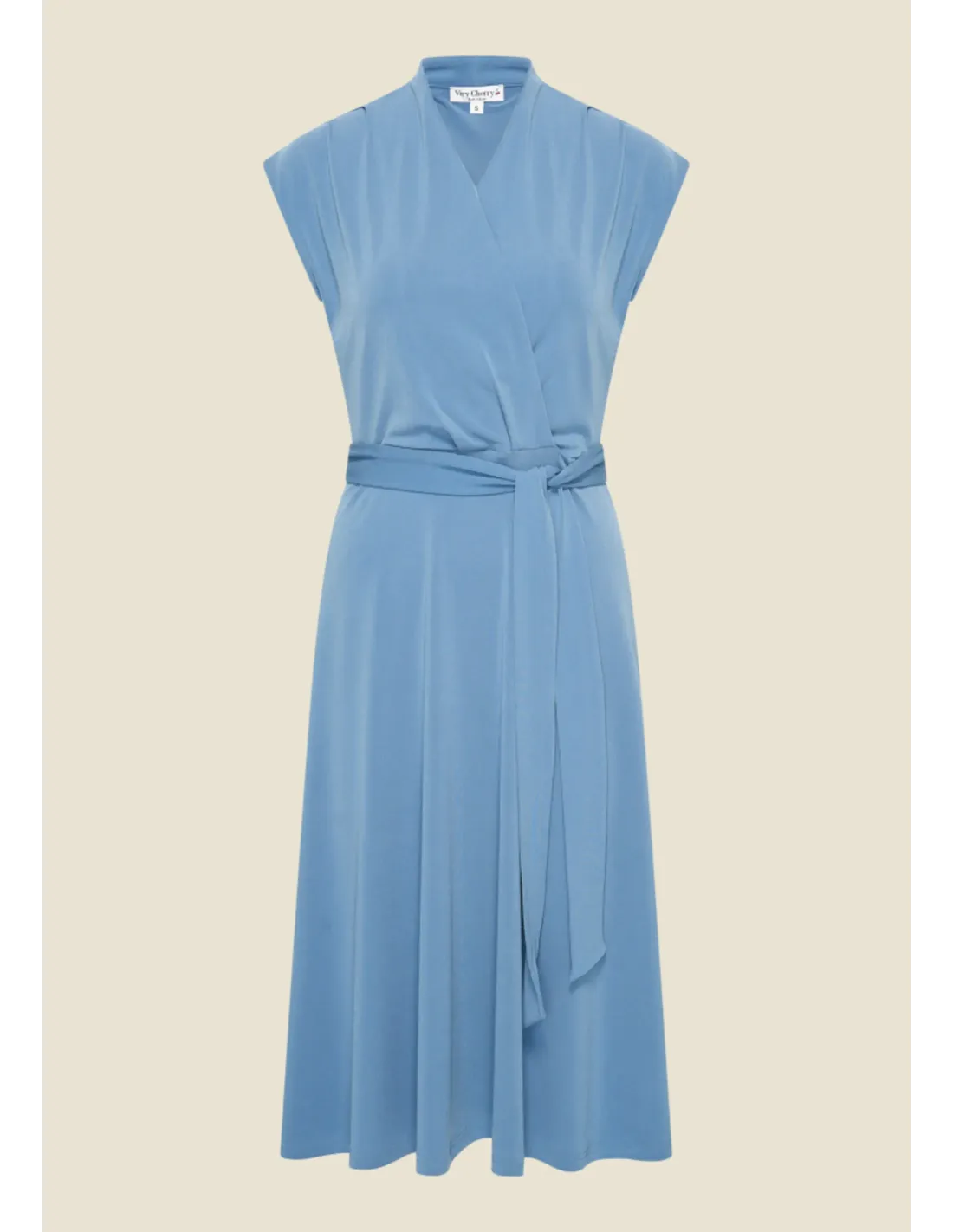 Cross Over Dress - blue - Dotty&Dan