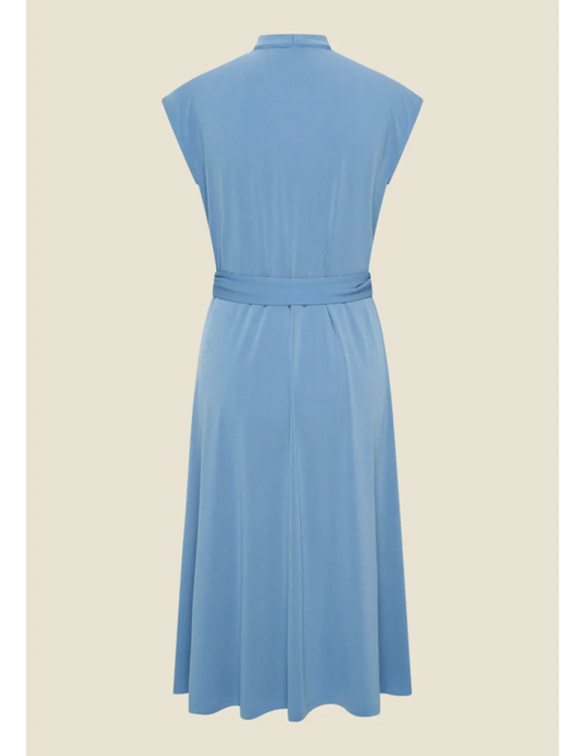 Cross Over Dress - blue - Dotty&Dan