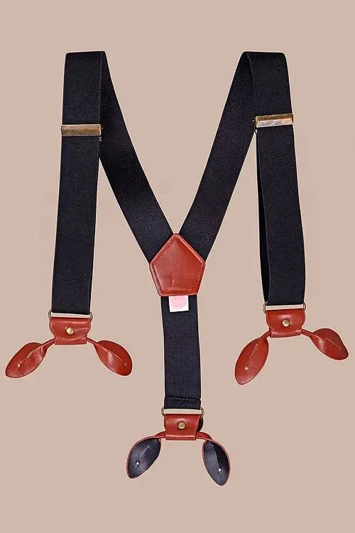 Vintage Hosenträger the sassy suspenders - black/cognac - Dotty&Dan