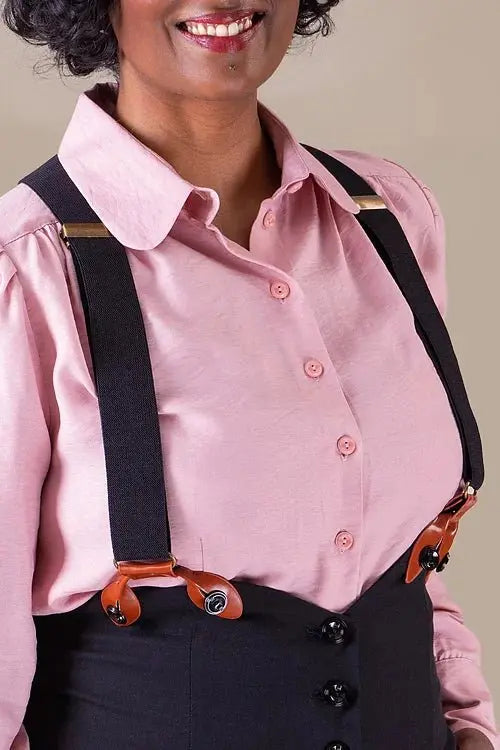 Vintage Hosenträger the sassy suspenders - black/cognac - Dotty&Dan