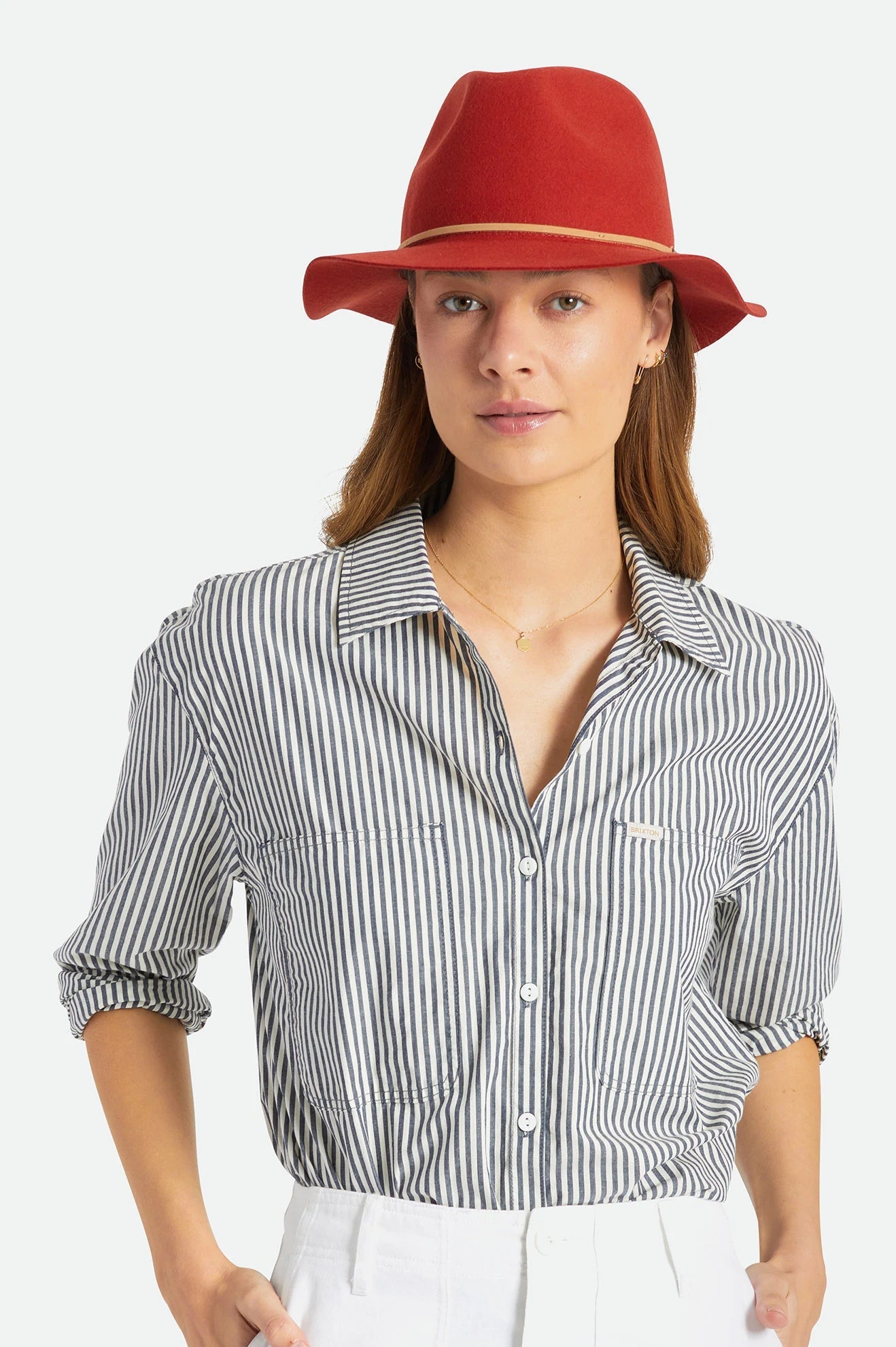 Wesley Packable Fedora - phoenix orange - Dotty&Dan