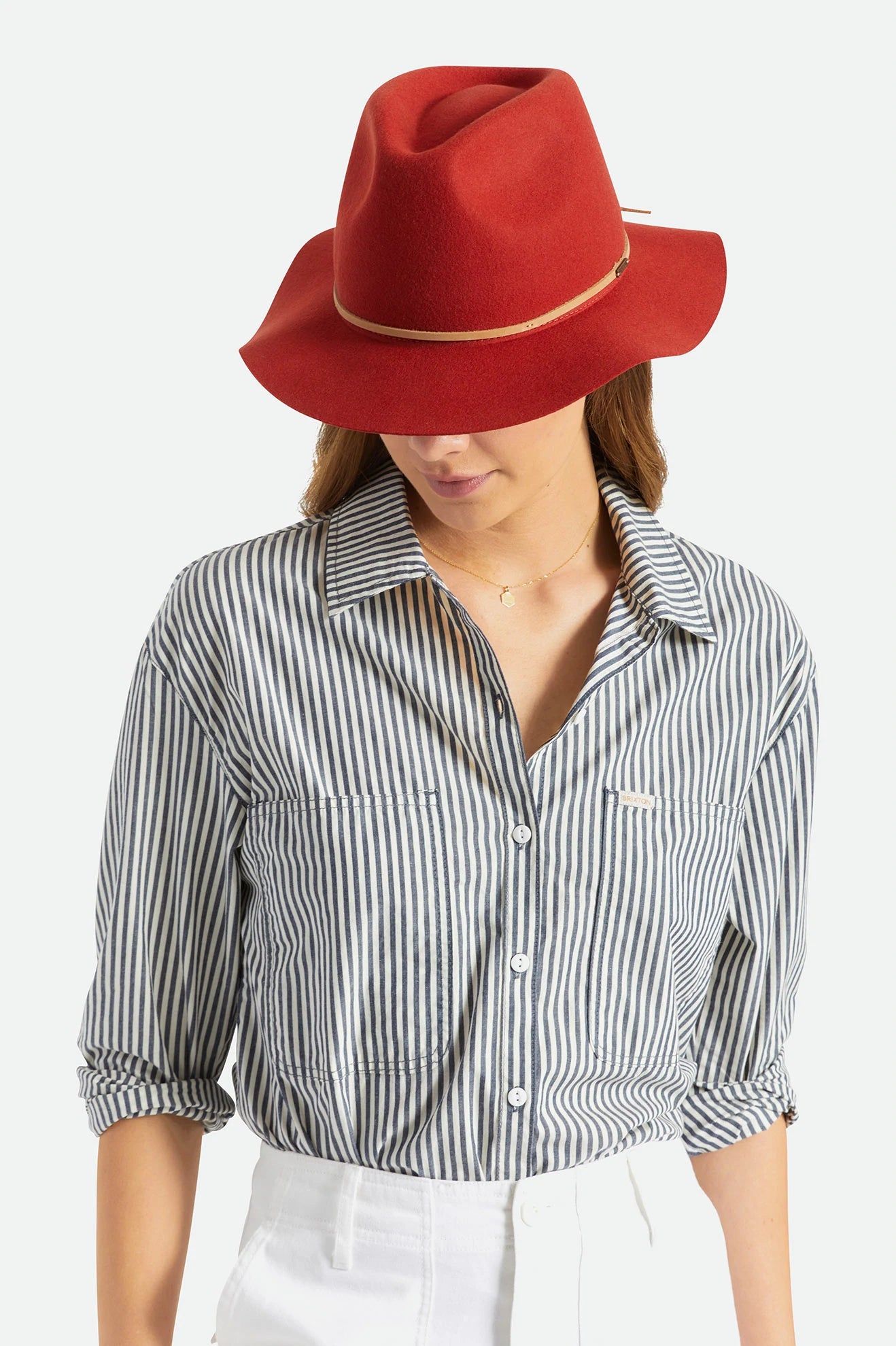 Wesley Packable Fedora - phoenix orange - Dotty&Dan