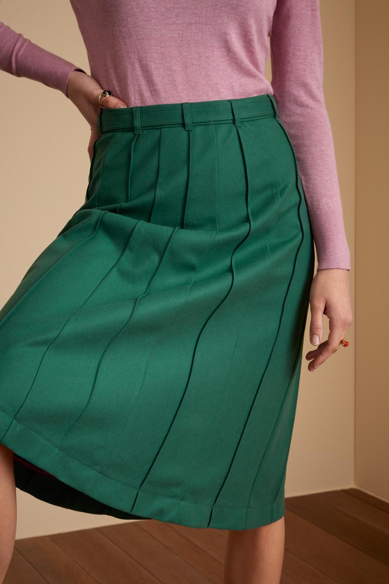 Harper Skirt Stuart - winter green