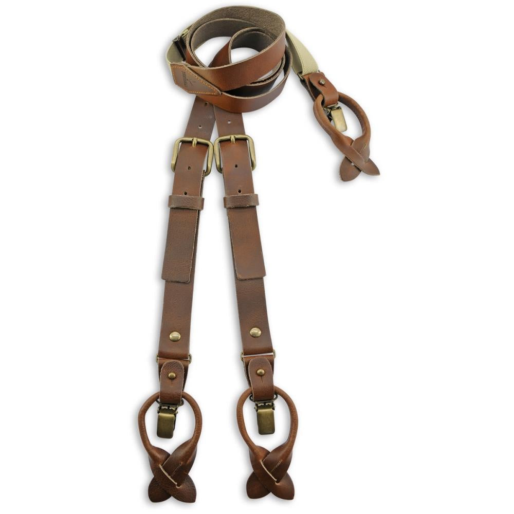 Robuste Hosenträger aus Leder - Dotty&Dan