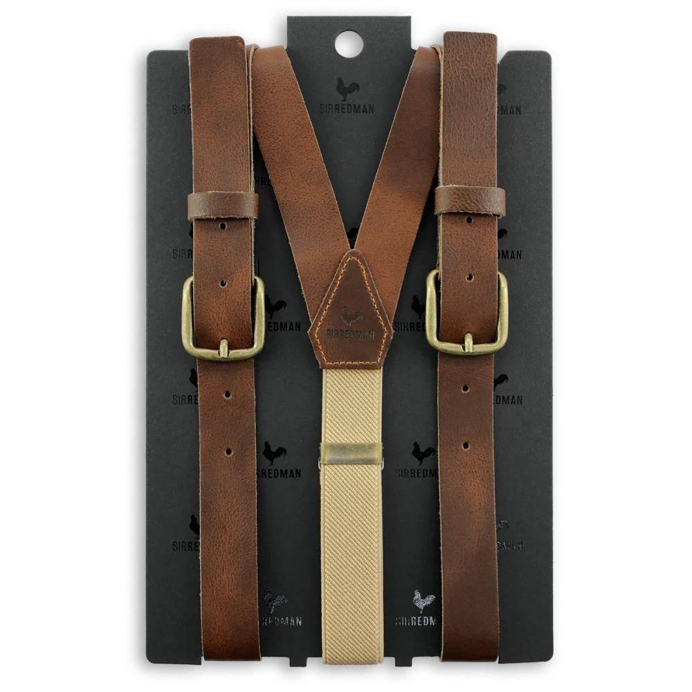 Robuste Hosenträger aus Leder - Dotty&Dan