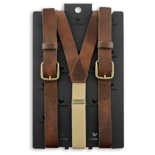 Robuste Hosenträger aus Leder - Dotty&Dan