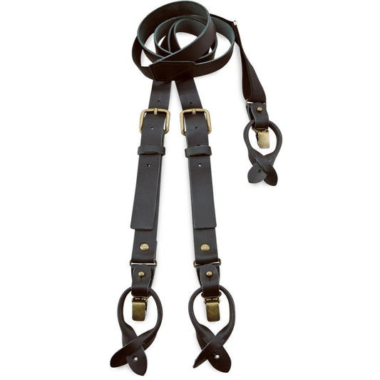 Robuste Hosenträger aus Leder - Dotty&Dan