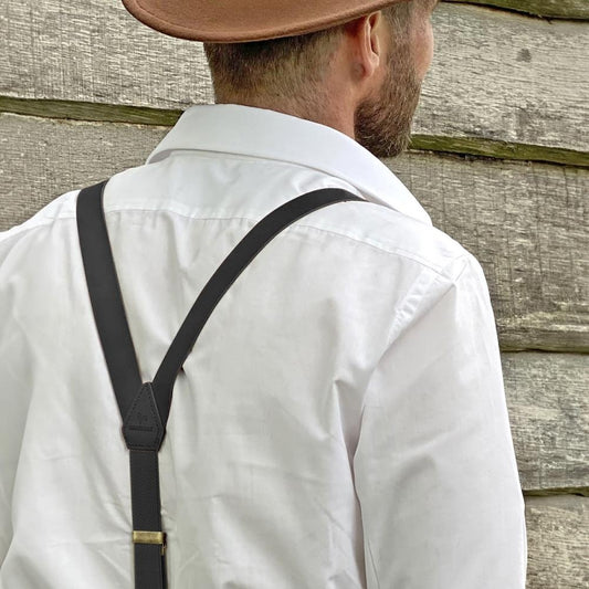 Robuste Hosenträger aus Leder - Dotty&Dan