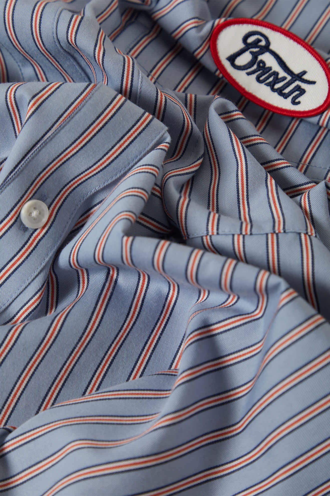 Workwear Hemd - Builders Olson Shirt - blue aura stripe - Dotty&Dan