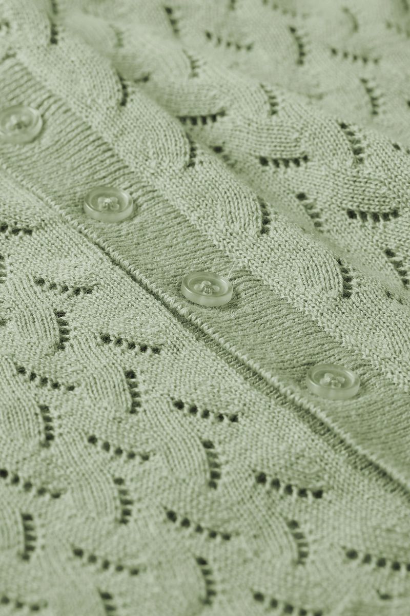 Polo Top Rocky Ajour - foam green