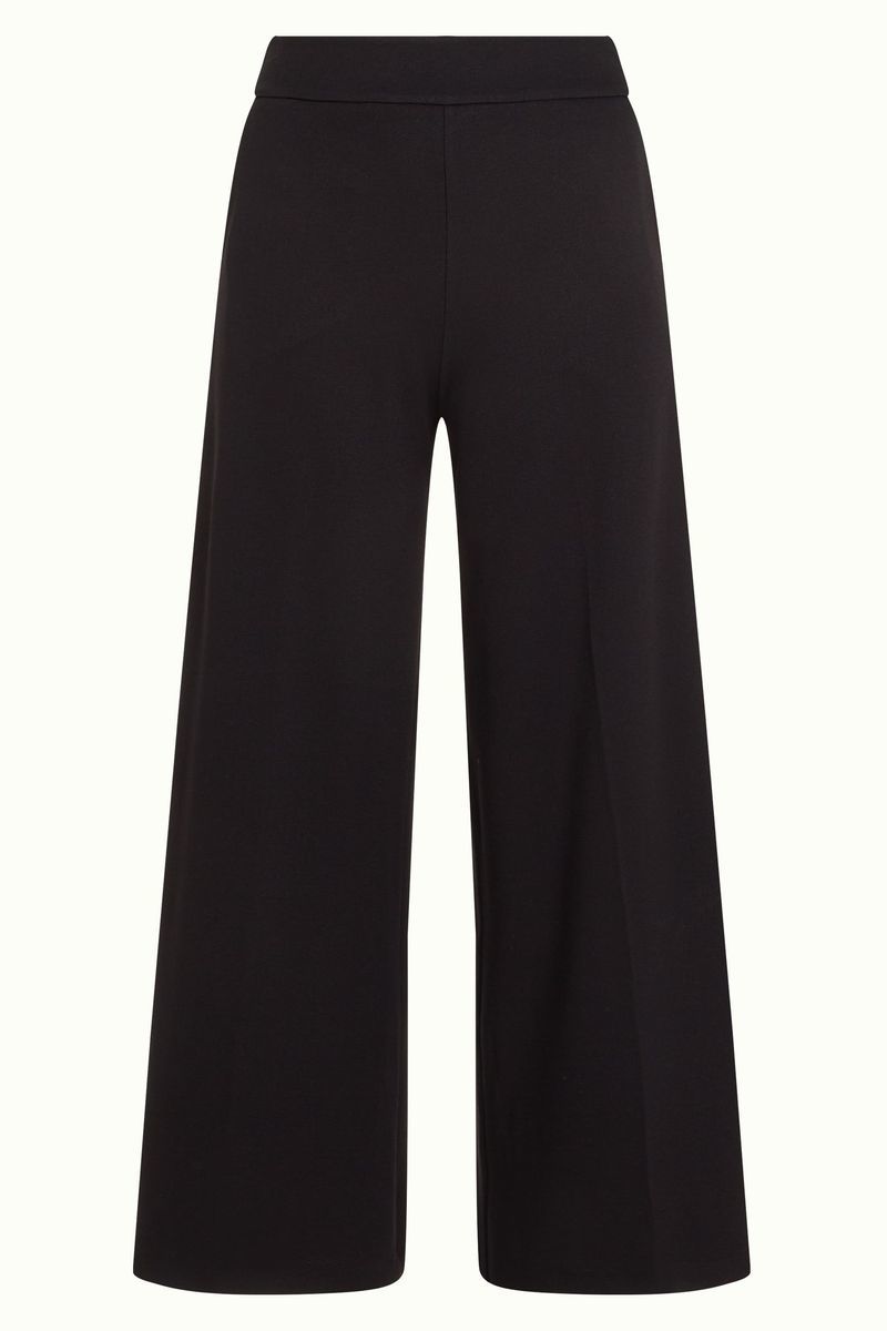Border Palazzo Pants Milano Crepe