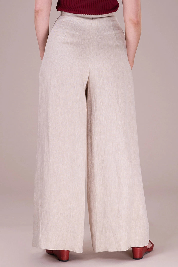 The Wind In Your Sails Trousers - cream heringbone