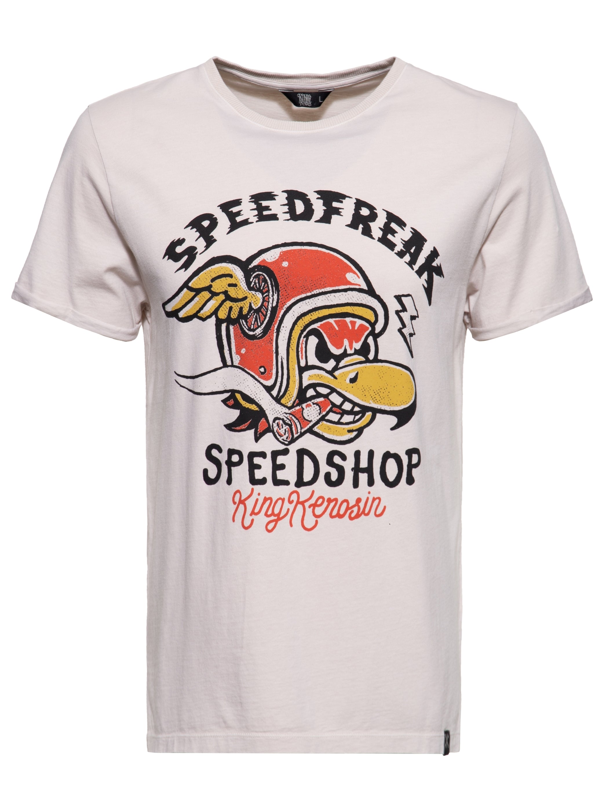 T-Shirt Acid Wash Speedfreak Speedshop