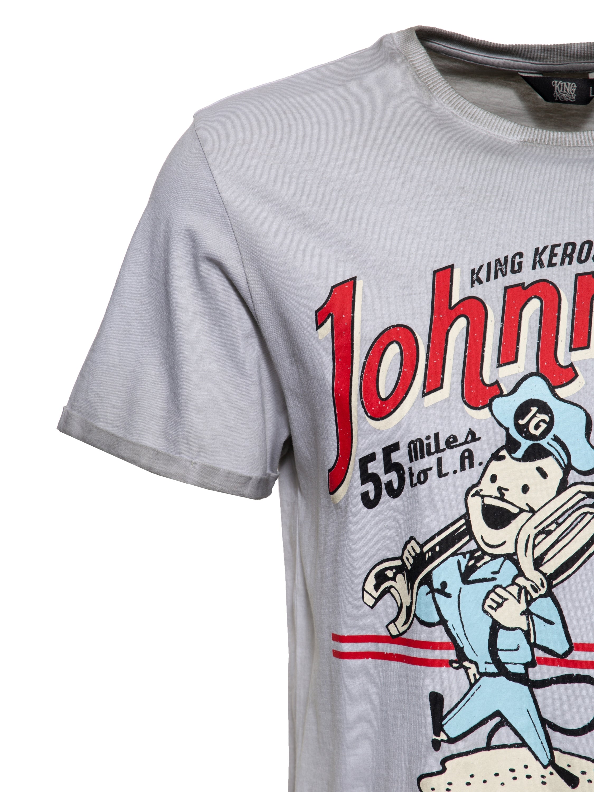 Oilwashed T-Shirt "Johnny Beach"