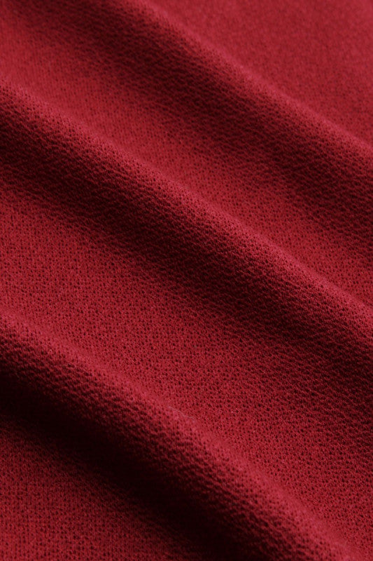 Juno Skirt Milano Crepe - Rumba Red