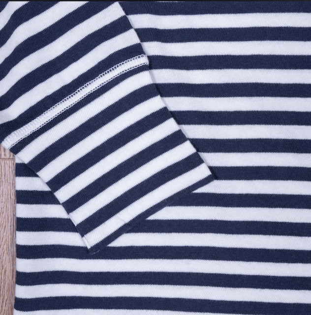 1927 Henley Shirt long sleeve - Norfolk blue
