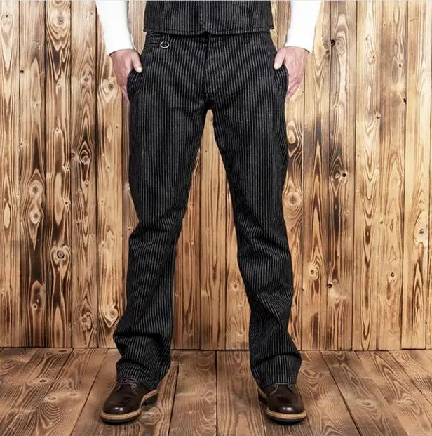 1942 Hunting Pant - black wabash