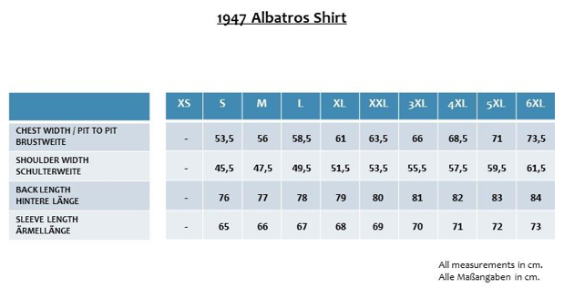 1947 Albatros Shirt - plain white