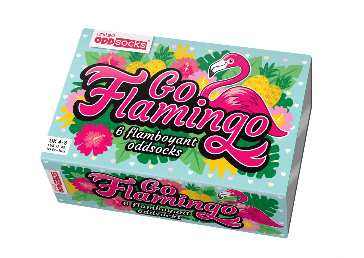 Go Flamingo Socken - 6er Set