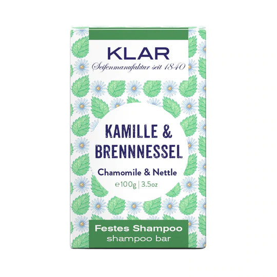 Klar´s festes Shampoo Kamille / Brennnessel