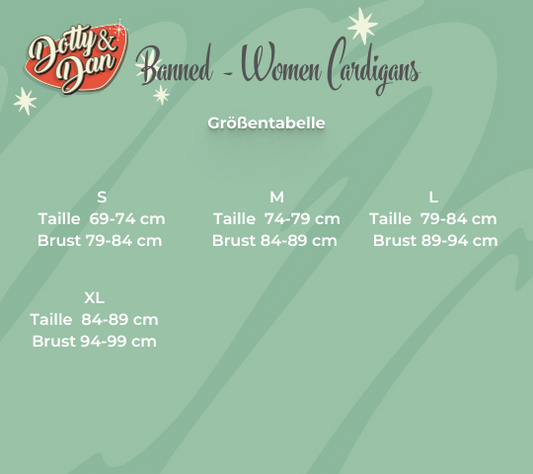 50er Vintage Weihnachts-Cardigan - black - Dotty&Dan