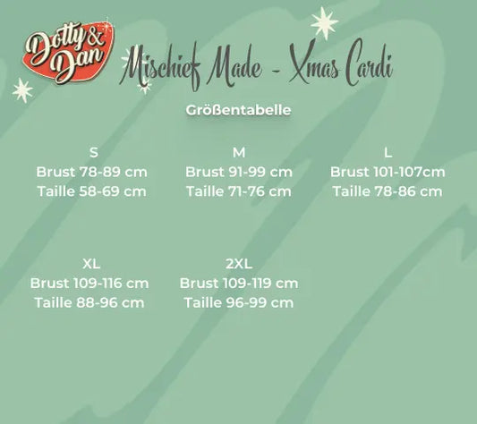 Muffy on ice Weihnachts Cardigan - ivory - Dotty&Dan