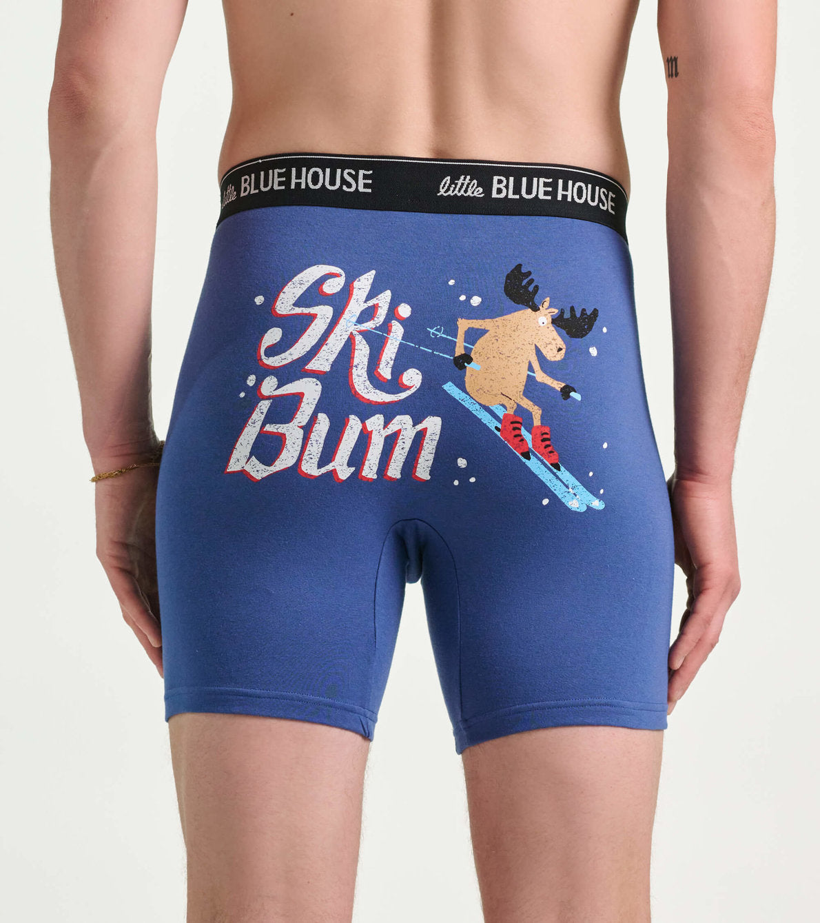 Ski Bum Men´s Boxershorts - blue