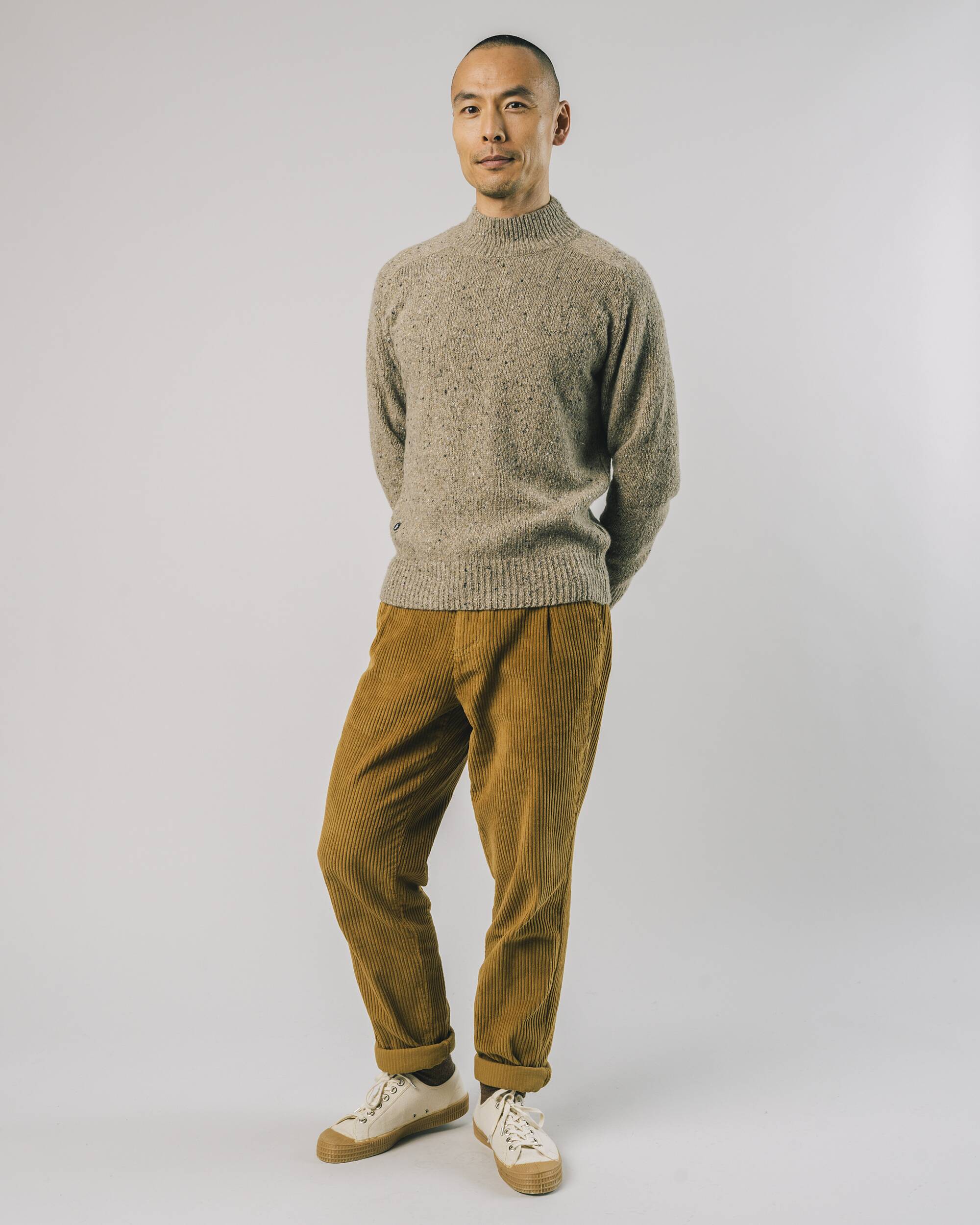 Sweater Perkins Neck - ecru - Dotty&Dan