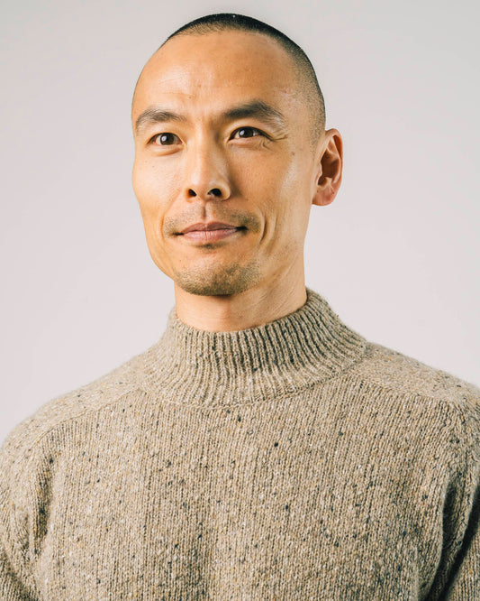 Sweater Perkins Neck - ecru - Dotty&Dan