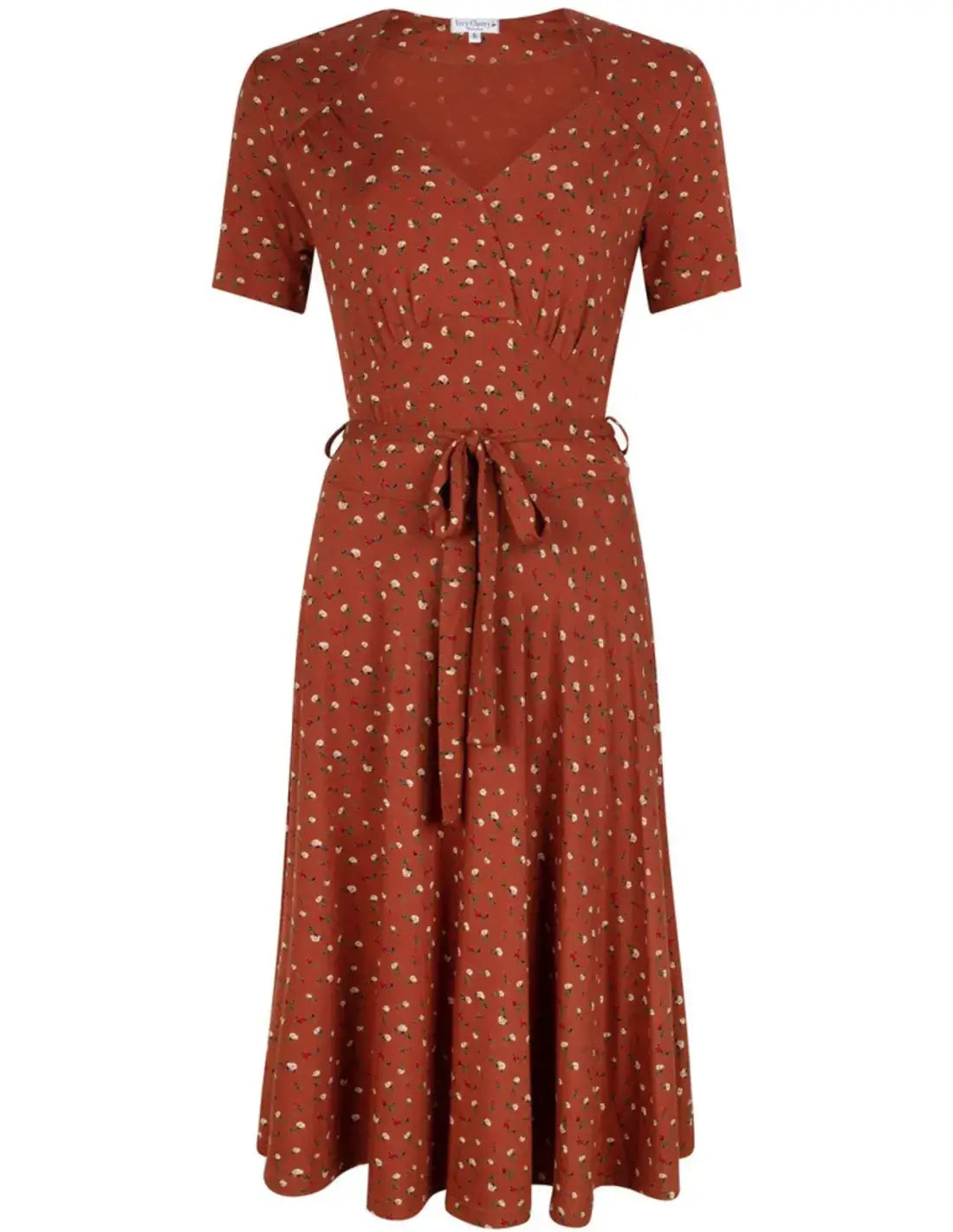 Hollywood Tricot Dress - Little Rose Terra