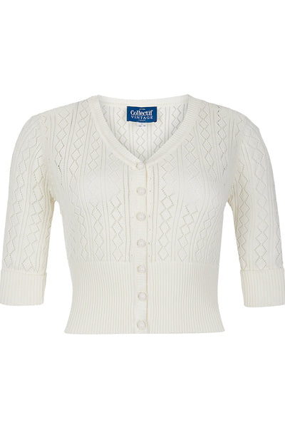 Linda Cardigan - ivory