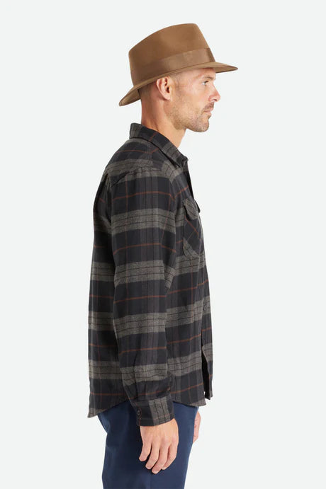 Bowery Flannel - black/charcoal
