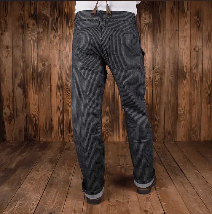 1942 Hunting Pant - blue wabash - Dotty&Dan
