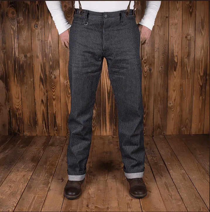 1942 Hunting Pant - blue wabash - Dotty&Dan